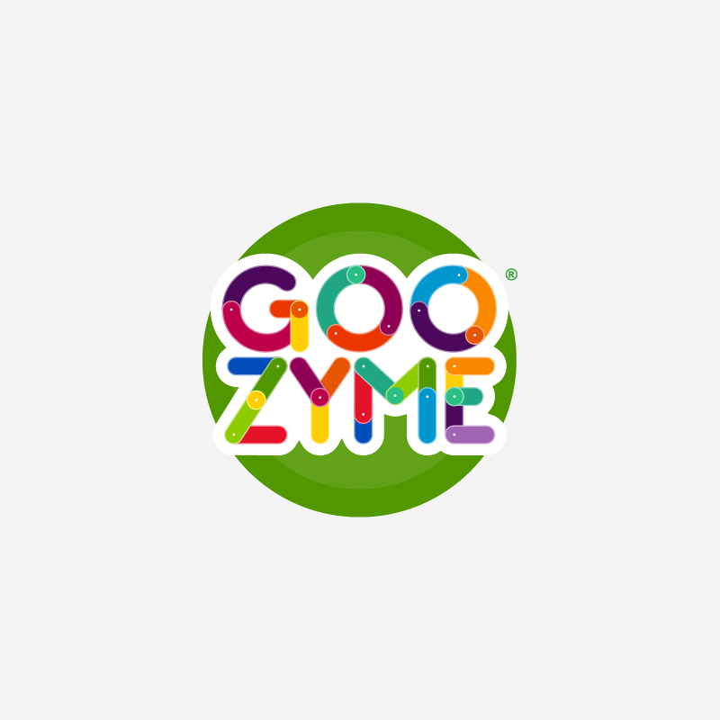 Logotipo Goozyme. Compañía Biotecnológica.
