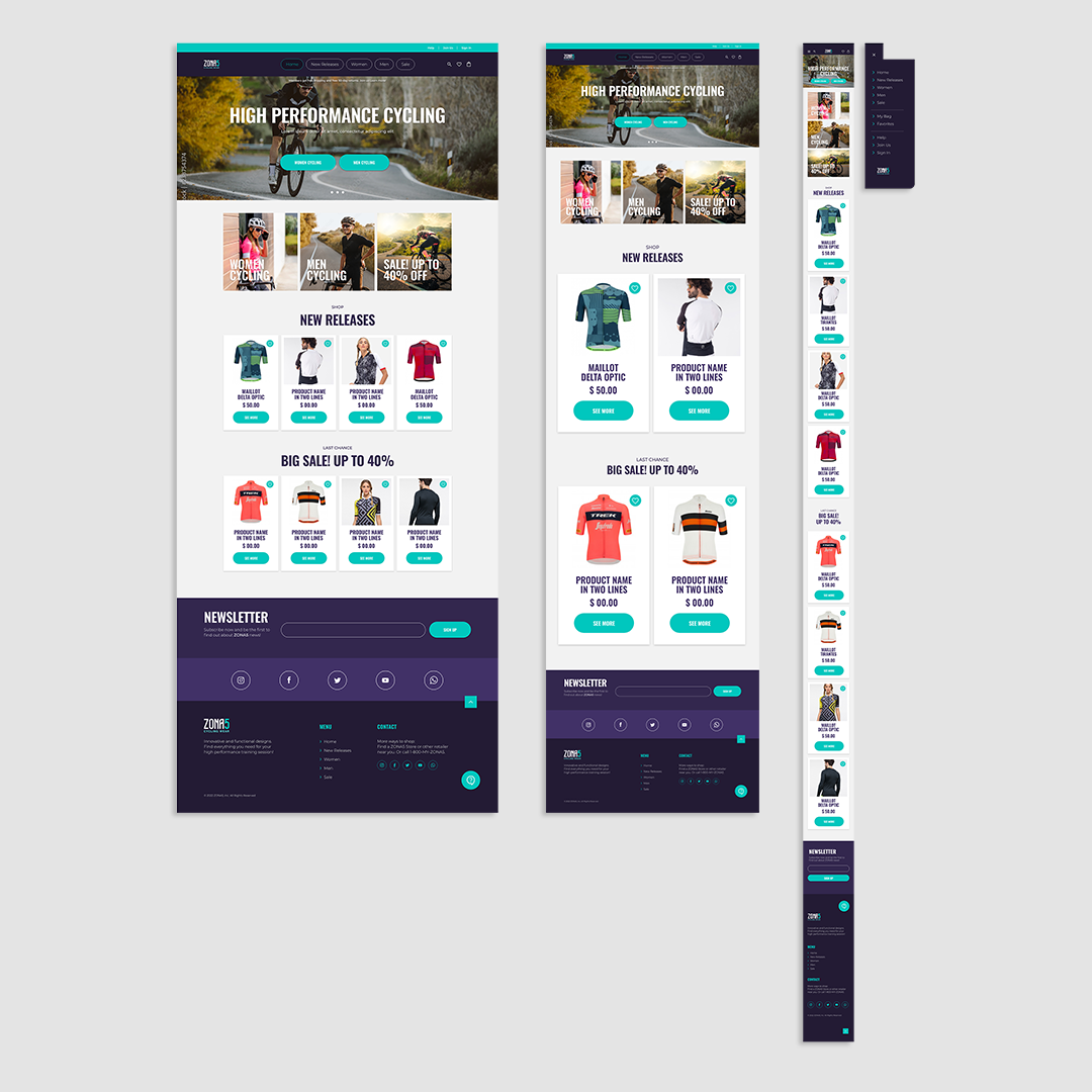 Zona 5. Página web.